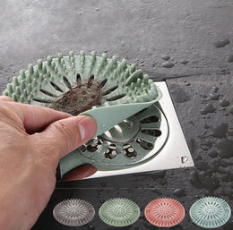Hair Catcher and Drain Protector for Sink, Bath Tub, Shower, Laundry & Kitchen Thermo Plastic for Longer Life 5 Pack Easy to Use Great Colors