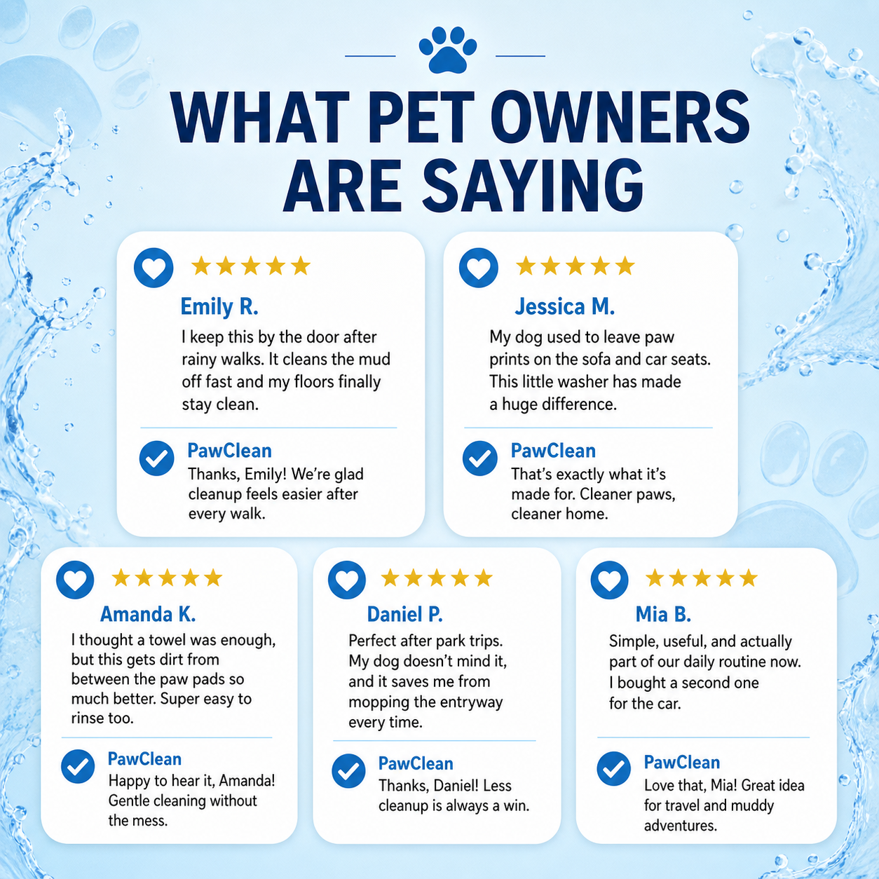 PawClean™ No-Mess Paw Washer
